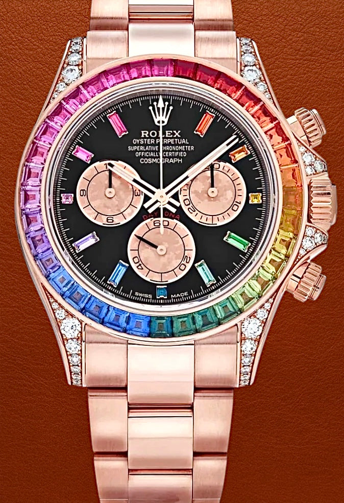 Rolex Cosmograph Daytona Everose “Rainbow” 40mm