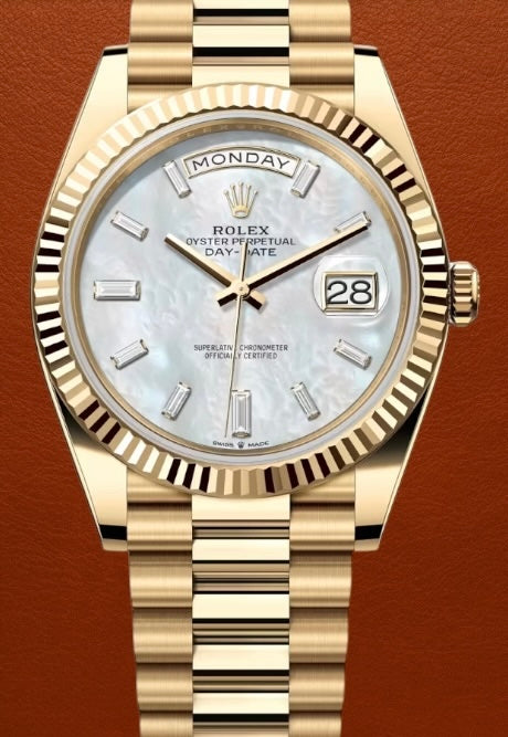 Rolex Day-Date Mother Of Pearl Diamond 40mm
