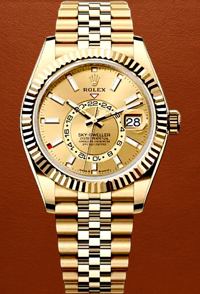 Rolex Sky Dweller Yellow Gold 42mm