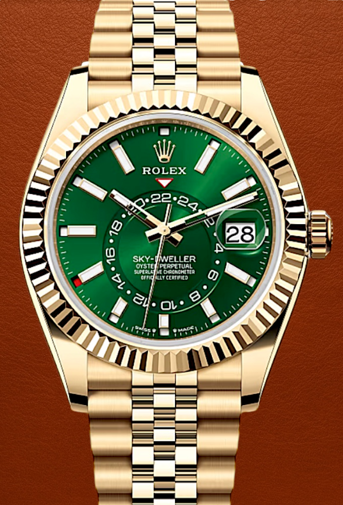Rolex Sky-Dweller Green Dial 42mm